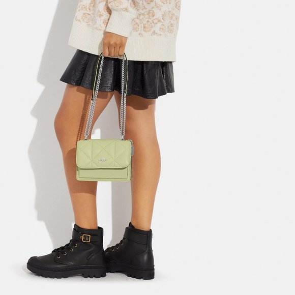 ❤️ Coach Mini Klare Crossbody With Puffy Diamond Quilting - Picture 6 of 13